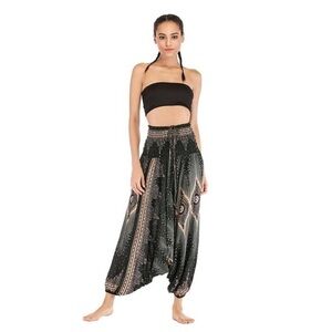 Bohemian Patterned Harem Pants